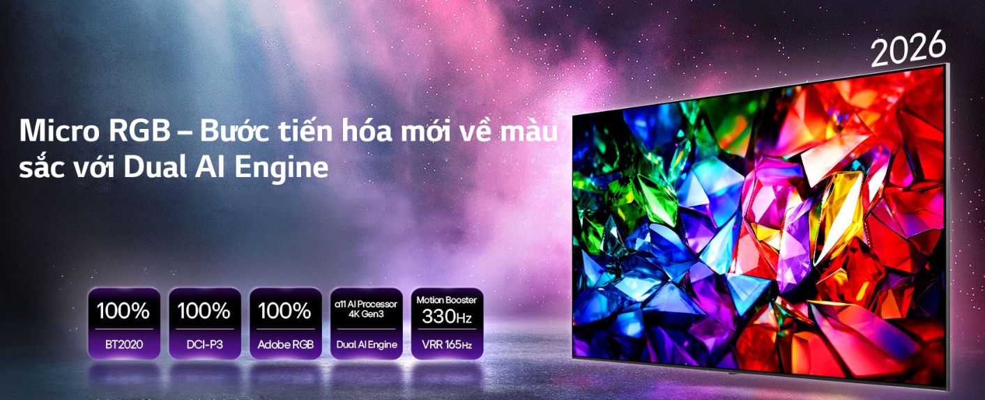 Smart Tivi LG Micro RBG 4K 100 inch 100MRGB96BS