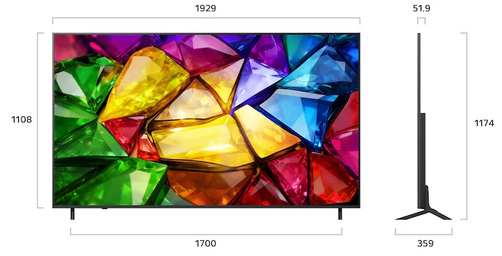 Smart Tivi LG Micro RGB 4K 86 inch 86MRGB86BSA