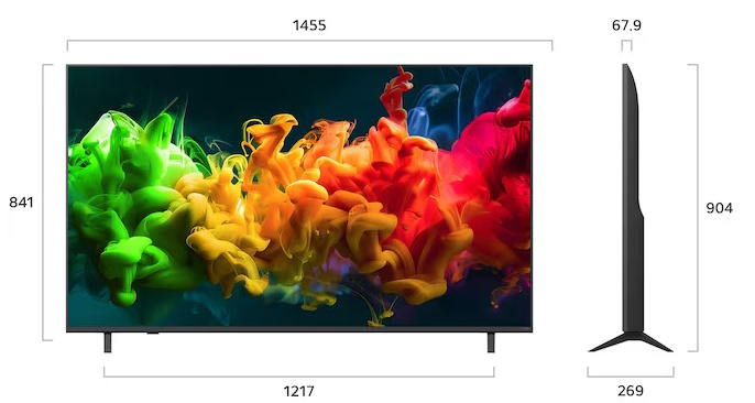 Smart Tivi LG QNED AI 4K 65 inch 65QNED80BSA