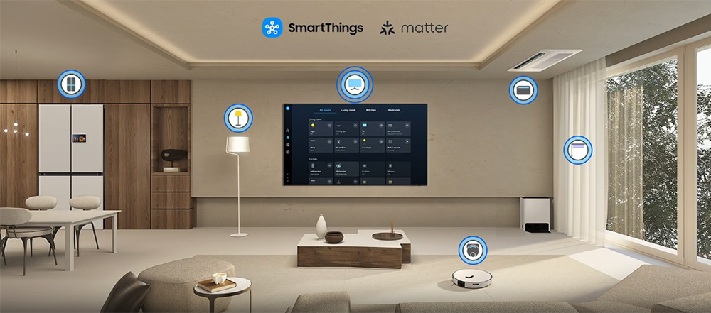 Ứng dụng SmartThings Tivi Samsung 4K 55 Inch UA55U8500H