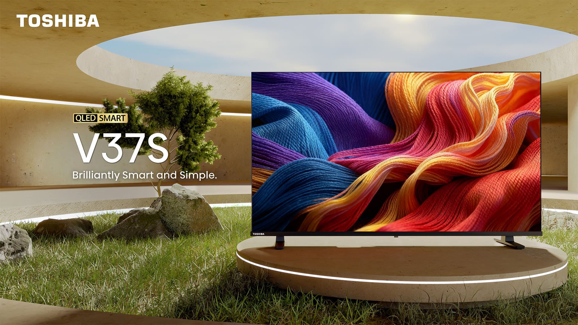 Smart Tivi Toshiba AI FHD 40 inch 40V37SP 