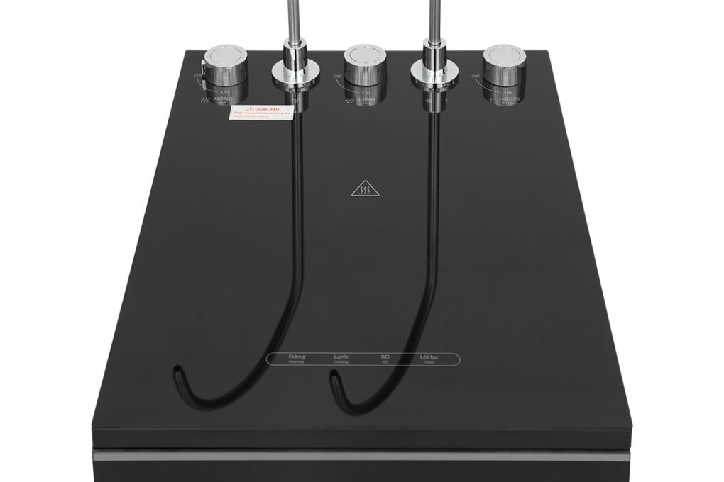 Máy lọc nước RO nóng nguội lạnh Hydrogen Toshiba TWP-WA3SVN(K) 10 lõi - Bảng điều khiển