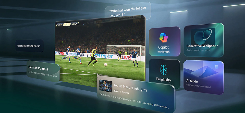 Samsung Vision AI Companion Tivi Samsung Mini LED 4K 100 Inch UA100M90HK