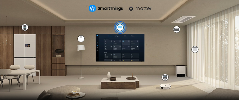 SmartThings Tivi Samsung Neo QLED 4K 55 Inch QA55QN70HA