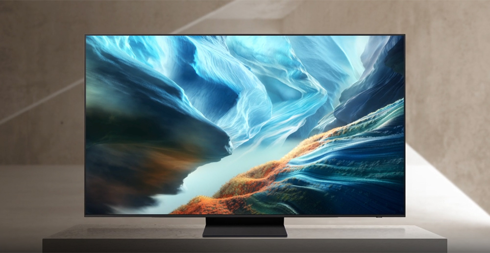 Thiết kế Laser Slim Tivi Samsung OLED 4K Vision AI 55 Inch QA55S90HA