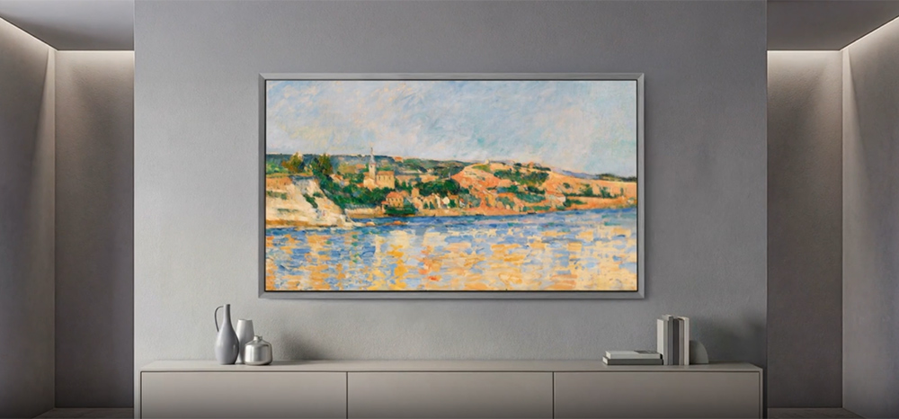 Thiết kế FloatLayer Tivi Samsung OLED 4K Vision AI 83 Inch QA83S95HX