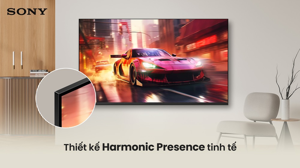 Thiết kế Sony Google Smart TV BRAVIA 3 II K-50XR30M2
