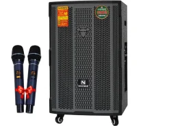 Loa kéo karaoke bluetooth Nanomax Bass 40cm 650w SK-15D5