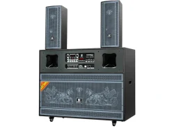 Loa kéo bình điện Bass đôi 40cm, 2.250W Nanomax Pro-216N