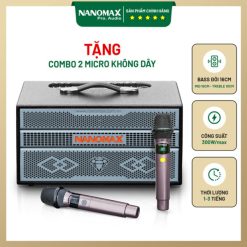 Loa karaoke xách tay Nanomax K-03