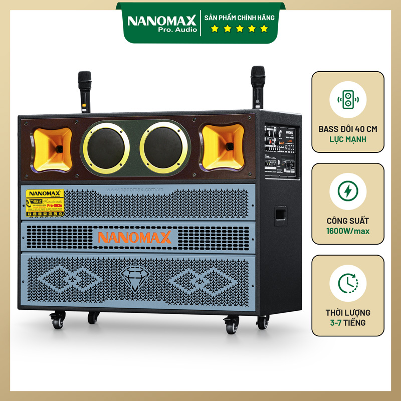 Loa Kéo Nanomax Pro-803N | Hình 1