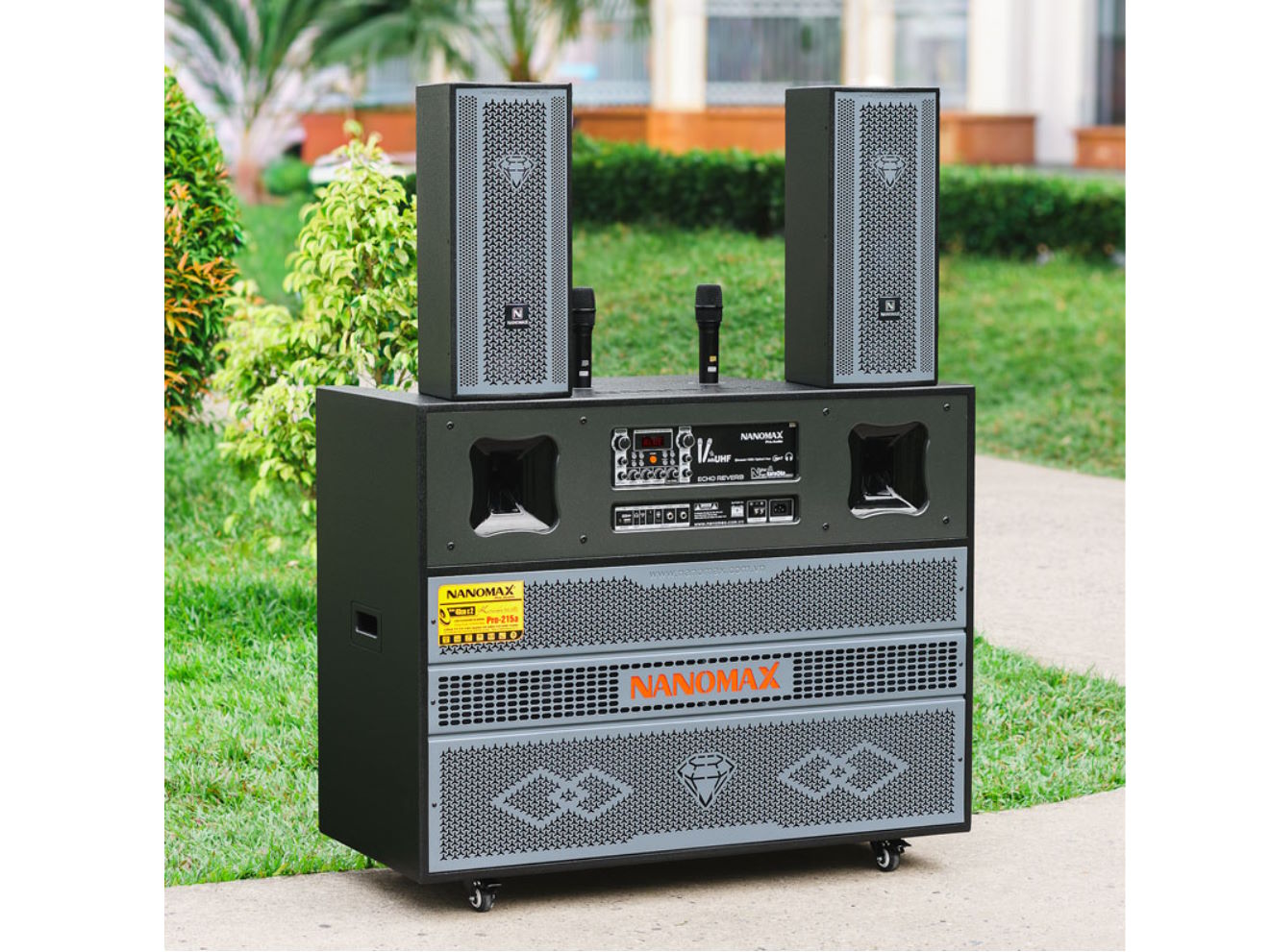 Loa kéo bình & điện Nanomax Pro-215A