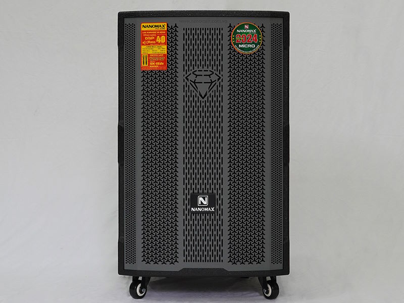 Loa kéo karaoke bluetooth Nanomax SK-15D5 Bass 40cm 650w