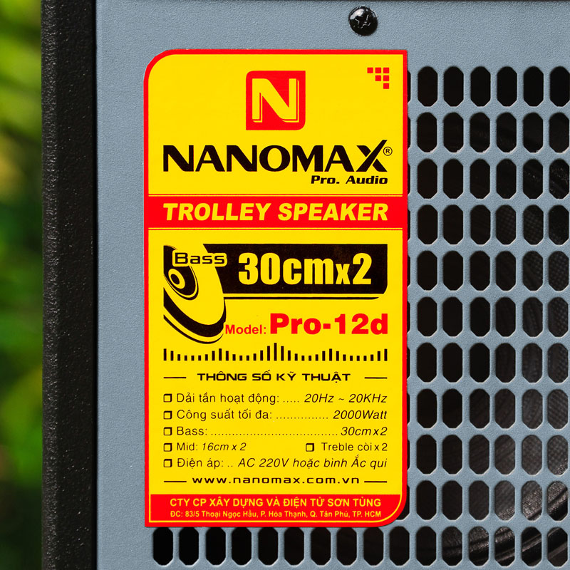 Loa Kéo Nanomax Pro-12D | Hình 15