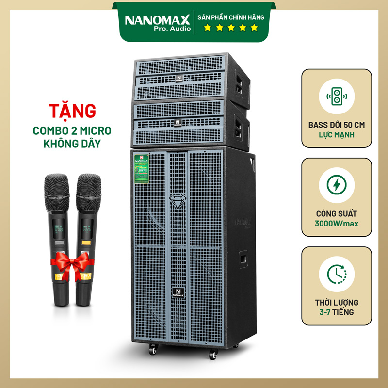 Loa Kéo Nanomax Pro-218d | Hình 1