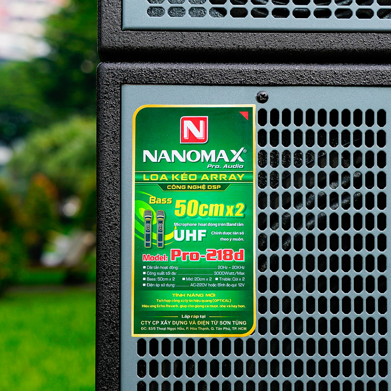 Loa Kéo Nanomax Pro-218d | Hình 15