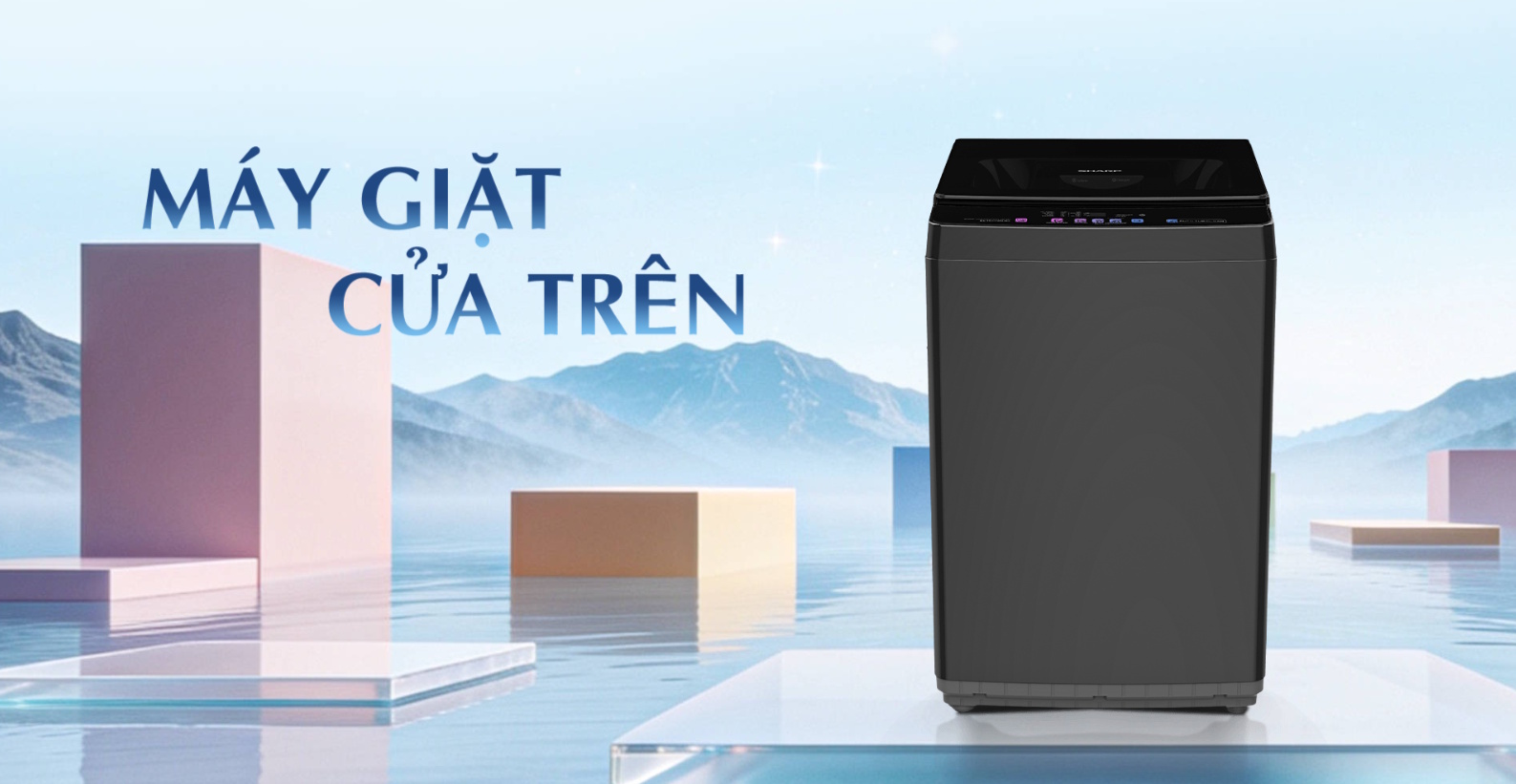 Máy giặt Sharp 11kg ES-TN111EN-DG
