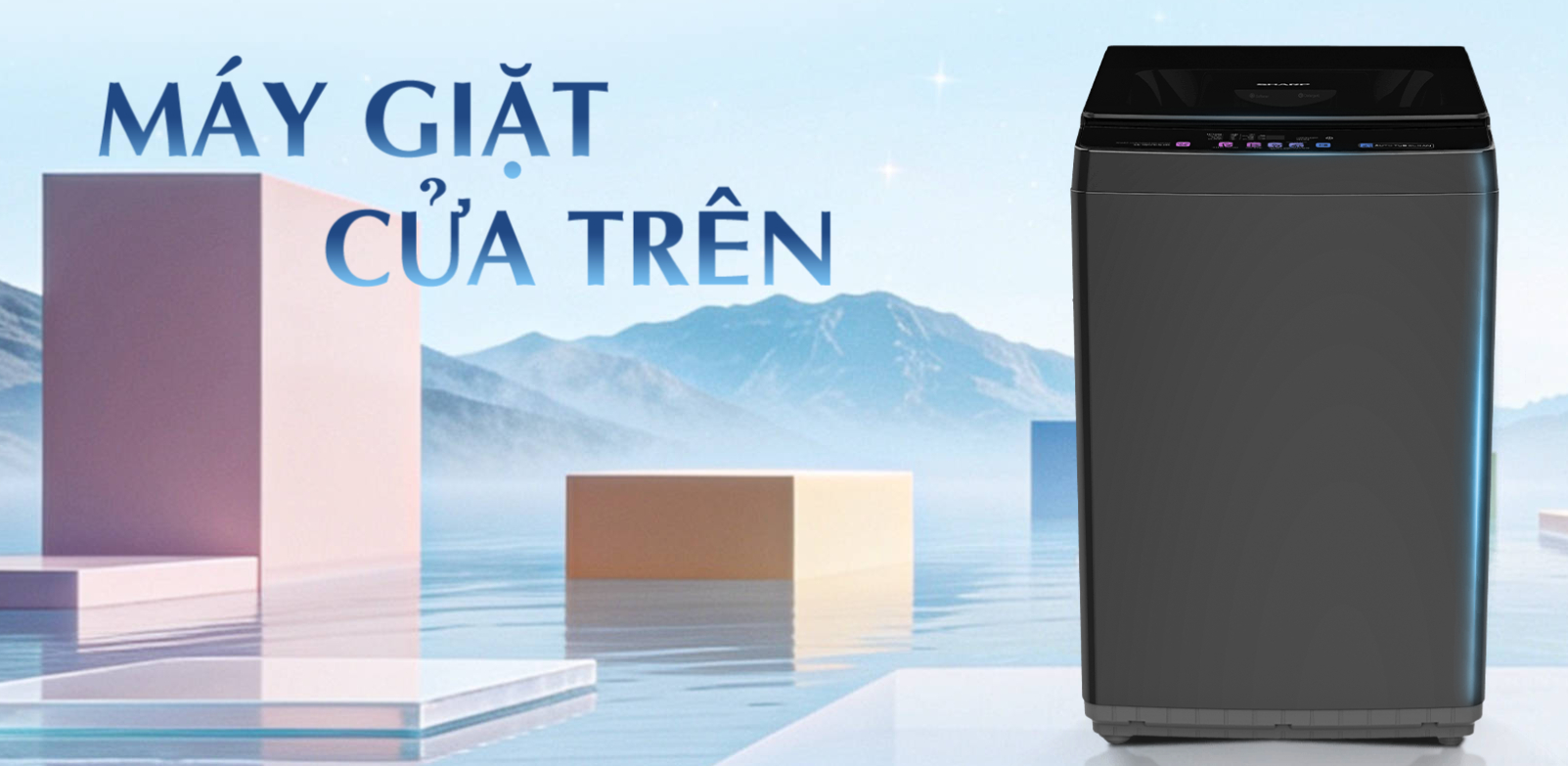 Máy giặt Sharp 12kg ES-TN121EN-DG