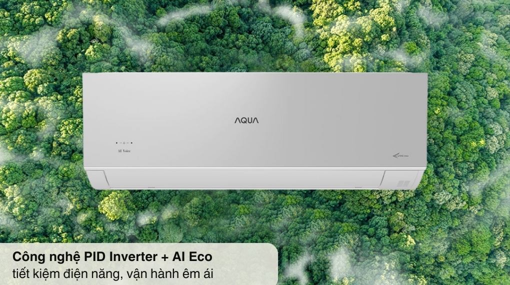 Máy lạnh Aqua Inverter 1 HP AQA-RUV10VS - Công nghệ tiết kiệm điện