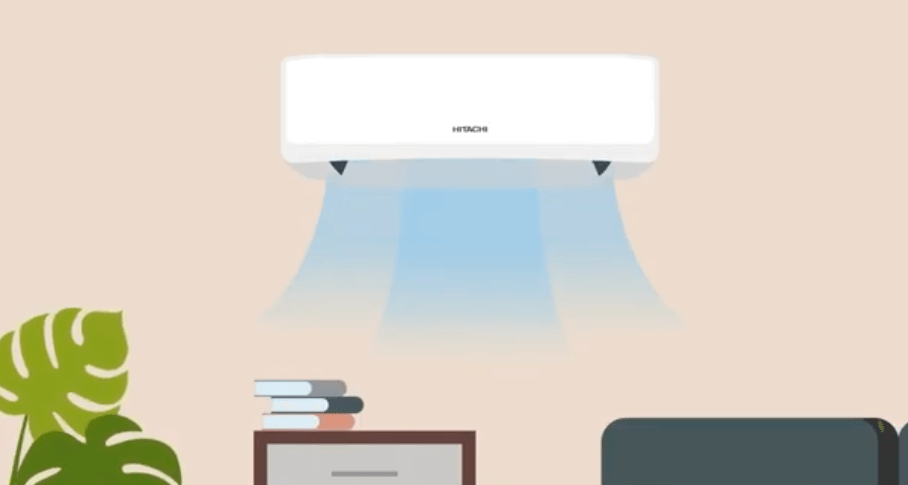Máy lạnh 1 chiều Hitachi RAK/RAC-DJ10PCASVX được tích hợp bộ xử lý Fuzzy Logic thông minh giúp làm mát hiệu quả