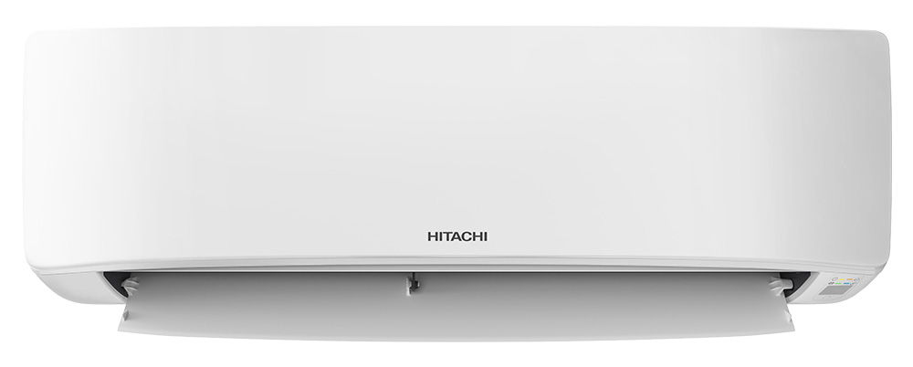 Điều hòa Hitachi RAK/RAC-DJ10PCASVX có kiểu dáng hình chữ nhật nằm ngang với các góc bo tròn tinh tế