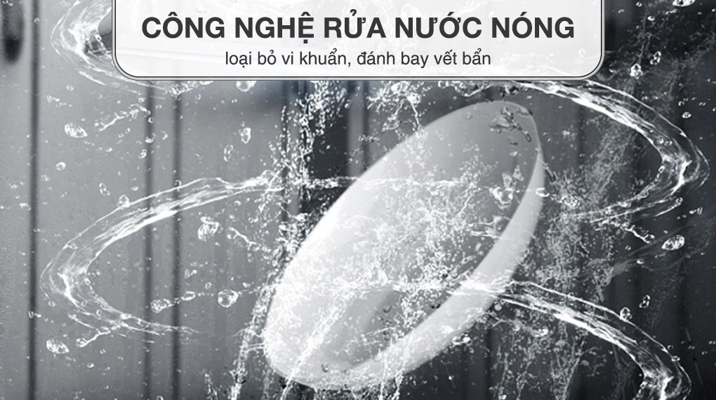 Máy rửa chén độc lập Hitachi HDF-F146VX - Công nghệ rửa sấy