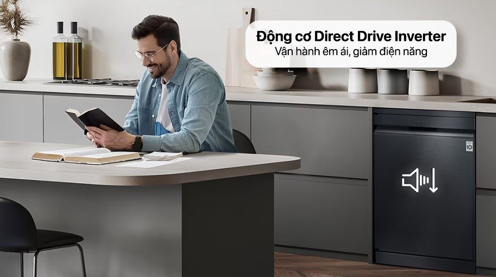 Máy rửa chén độc lập LG LDN14BLA5 - Tiện ích