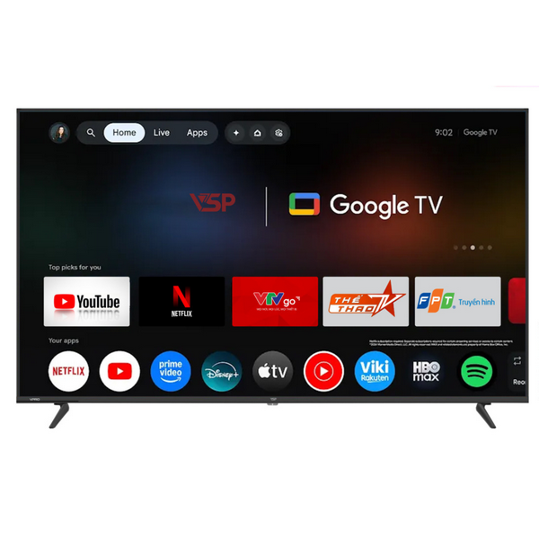Smart Tivi QLED VSP 4K 85 inch VUE85GQU01