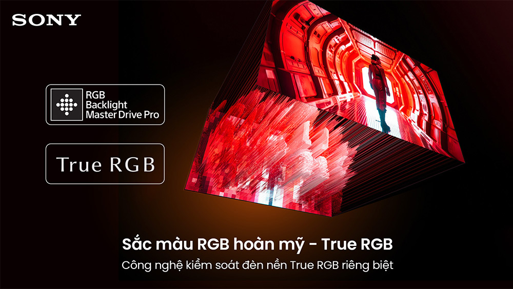 RGB Backlight Master Drive Pro Sony Google TV True RGB BRAVIA 9 II K-85XR90M2