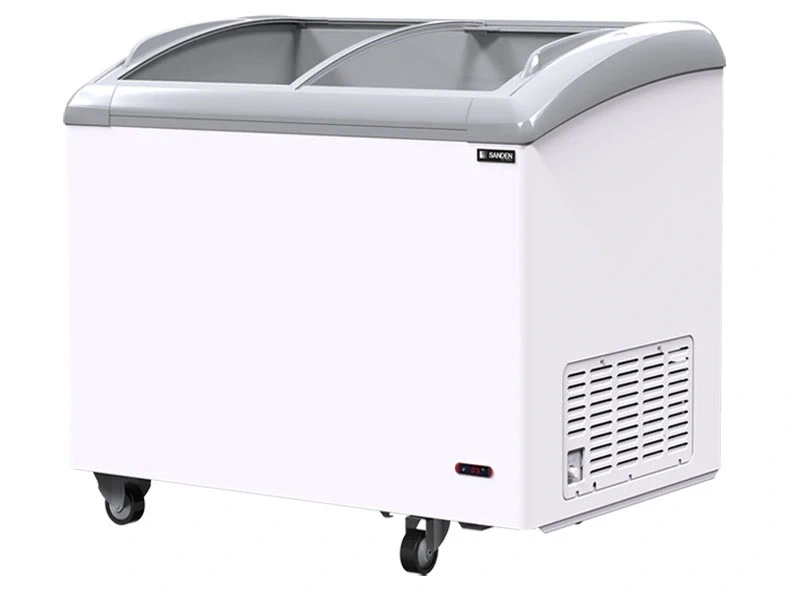 Tủ đông cửa kính cong Sanden 520 lít SNC-0515