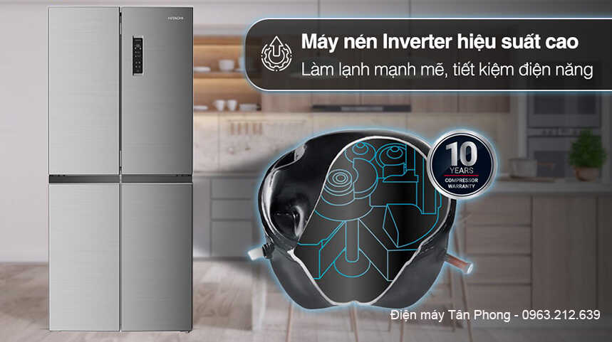 tu lanh hitachi inverter 422 lit hr4n7462dsxvn 183730 6
