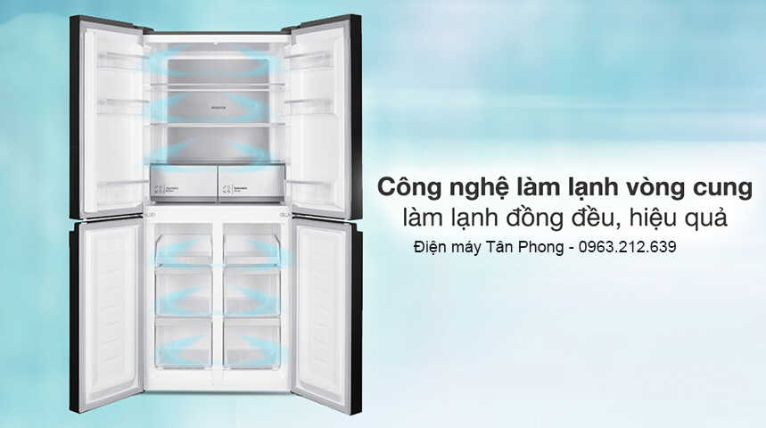 tu lanh hitachi inverter 422 lit hr4n7462dsxvn 183730 3