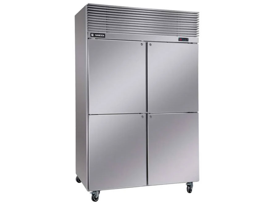 Tủ mát 4 cánh inox Sanden SRC-1233