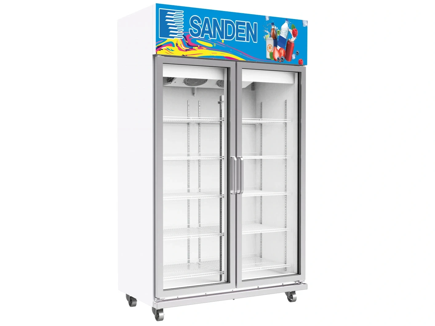 Tủ mát Sanden 2 cánh kính inverter OEM-1205i