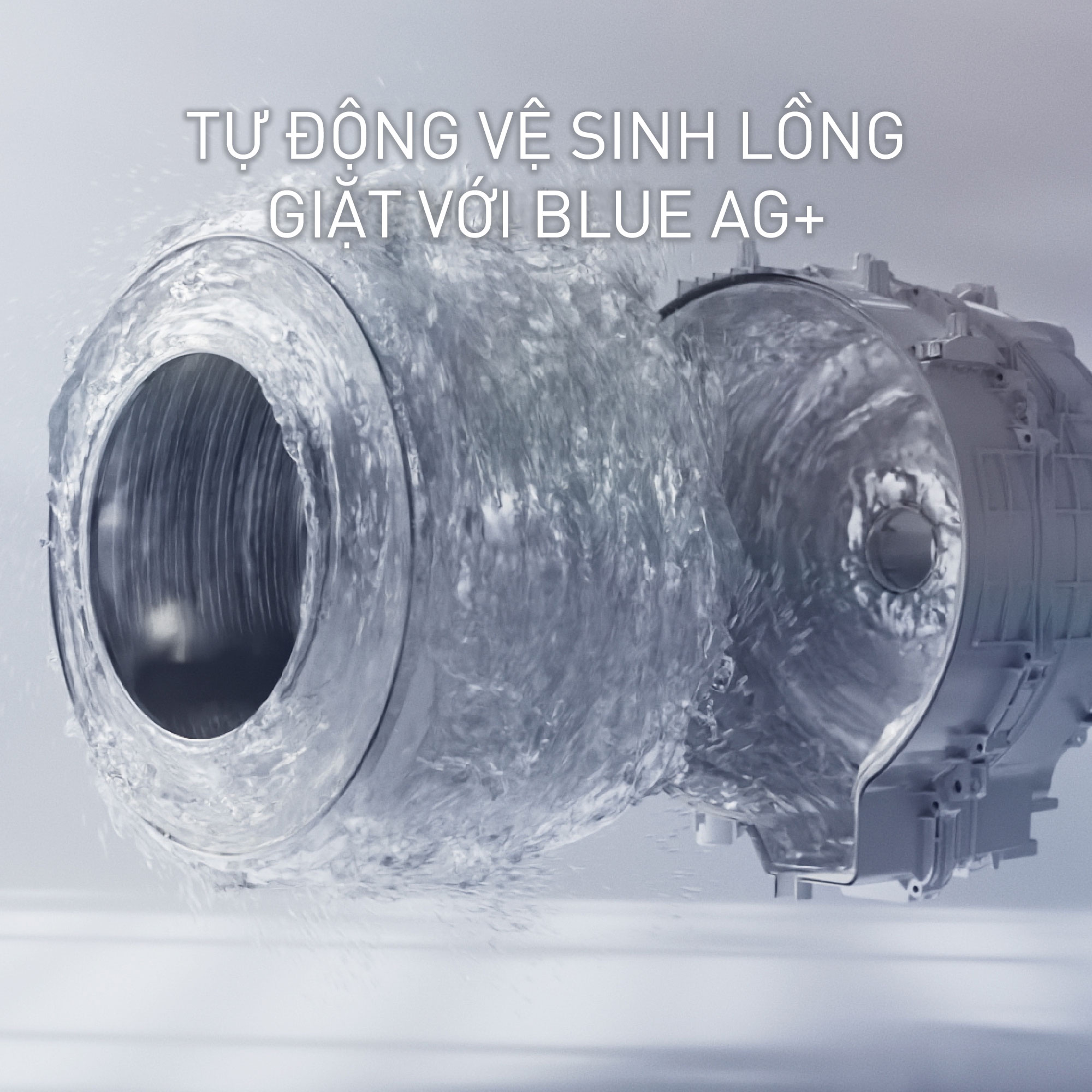 Blue Ag+ diệt khuẩn ngay cả khi giặt nước lạnh Panasonic NA-20VDW1BVT