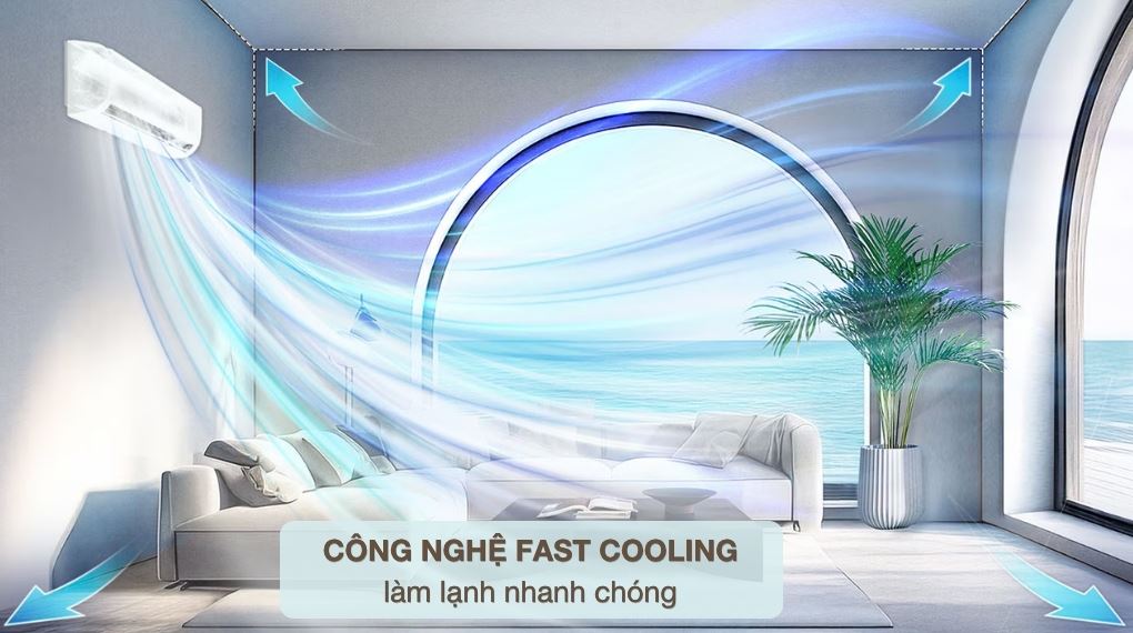 Công nghệ làm lạnh - Máy lạnh Samsung Inverter 1 HP AR40H09D0ATNSV Công nghệ làm lạnh - Máy lạnh Samsung Inverter 1 HP AR40H09D0ATNSV