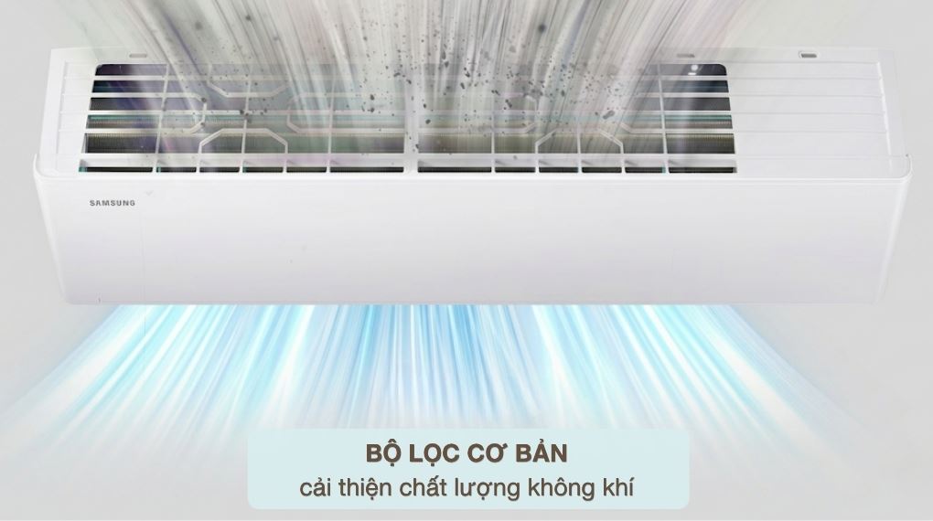 Khả năng lọc khí - Máy lạnh Samsung Inverter 1 HP AR40H09D0ATNSV Khả năng lọc khí - Máy lạnh Samsung Inverter 1 HP AR40H09D0ATNSV