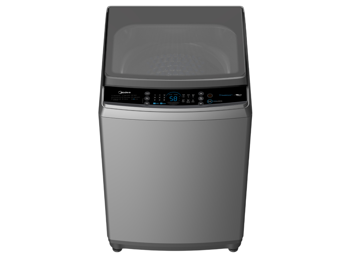 Máy giặt cửa trên Midea có khối lượng giặt 9.5kg Máy giặt cửa trên Midea