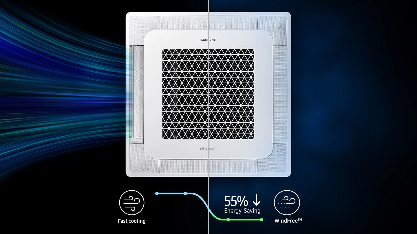 Điều hòa âm trần 1 chiều Samsung WindFree AC071FE4DKF/EA