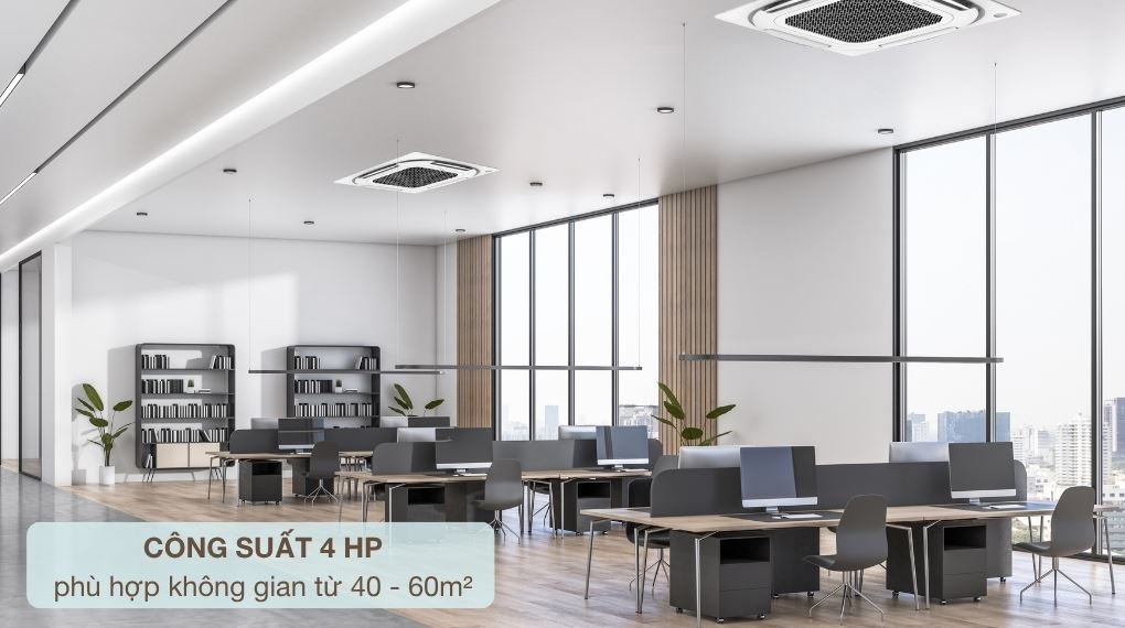 Công suất - Máy lạnh âm trần Casper Inverter 4 HP CC-36IS36