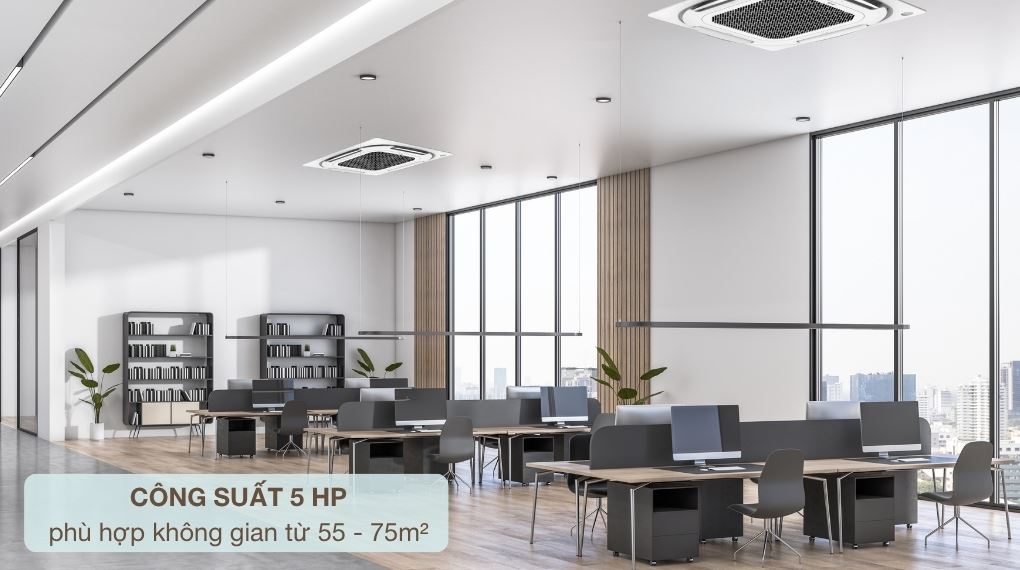 Công suất - Máy lạnh âm trần Casper Inverter 5 HP CC-48IS36 (3 pha)
