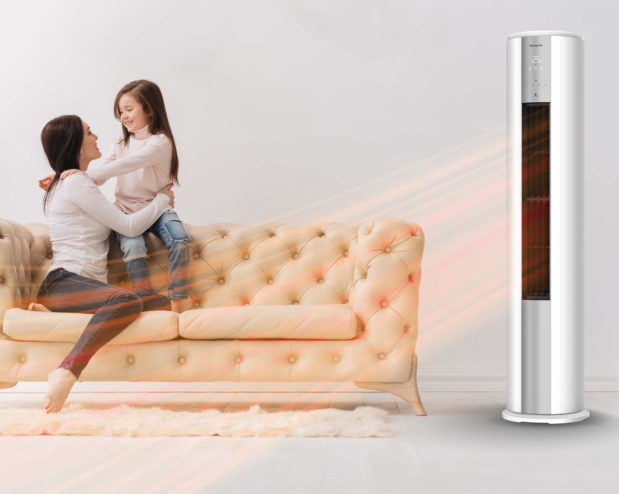 Điều hòa tủ đứng Panasonic 24.000BTU 2 chiều inverter CU/CS-NZ24CF1H-8H