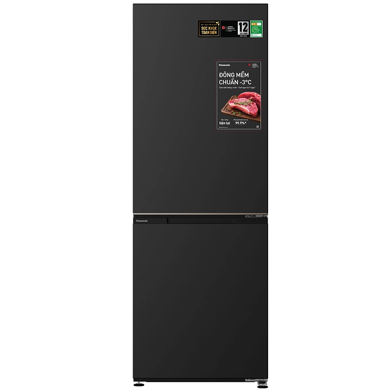 Tủ lạnh Panasonic Inverter 374 lít NR-BV412BWKV