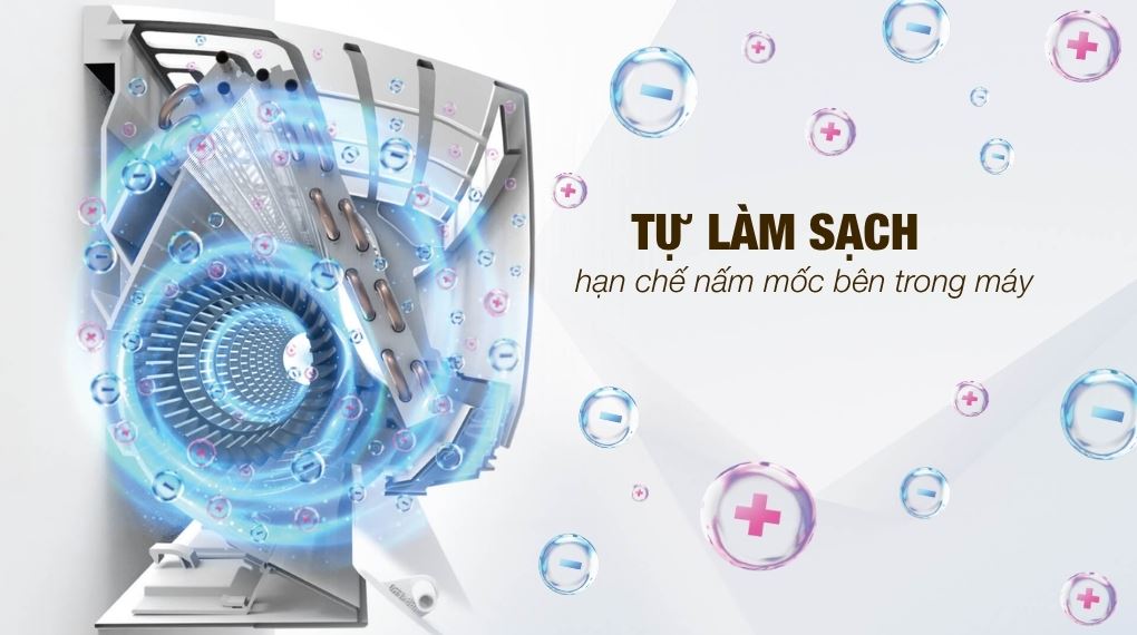 Tự làm sạch - Máy lạnh Sharp Inverter 2 HP AH-XP18DSW