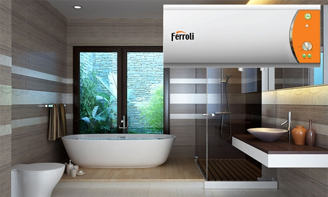 may-nuoc-nong-ferroli-verdi-20l-te-1 Máy nước nóng Ferroli Verdi 20L Te được thiết kế hiện đại