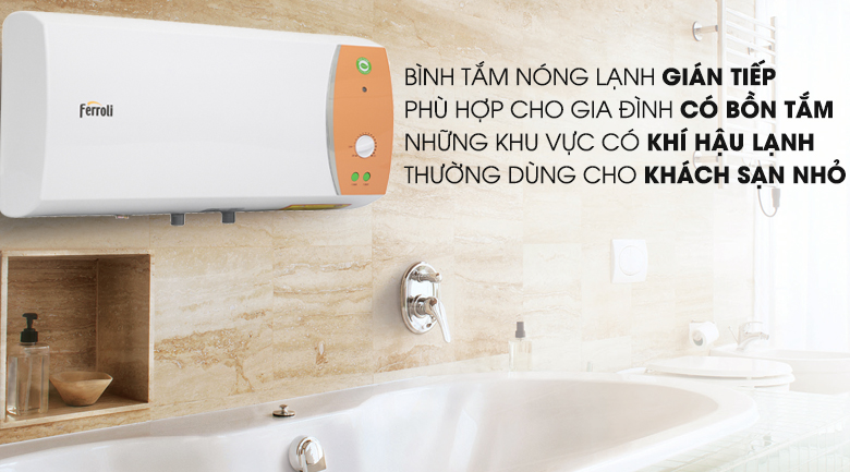 Bình nước nóng Ferroli VERDI 30L TE 30 lít Bình nước nóng Ferroli VERDI 30L TE 30 lít