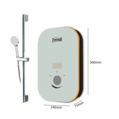 Bản vẽ máy nước nóng Ferroli Venus TP trực tiếp