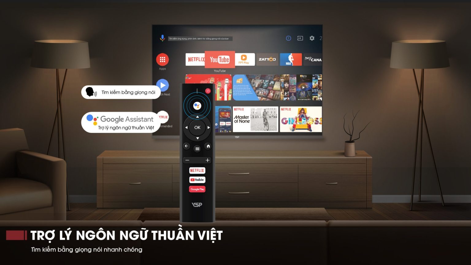 Smart Tivi VSP VU55A5U1 7